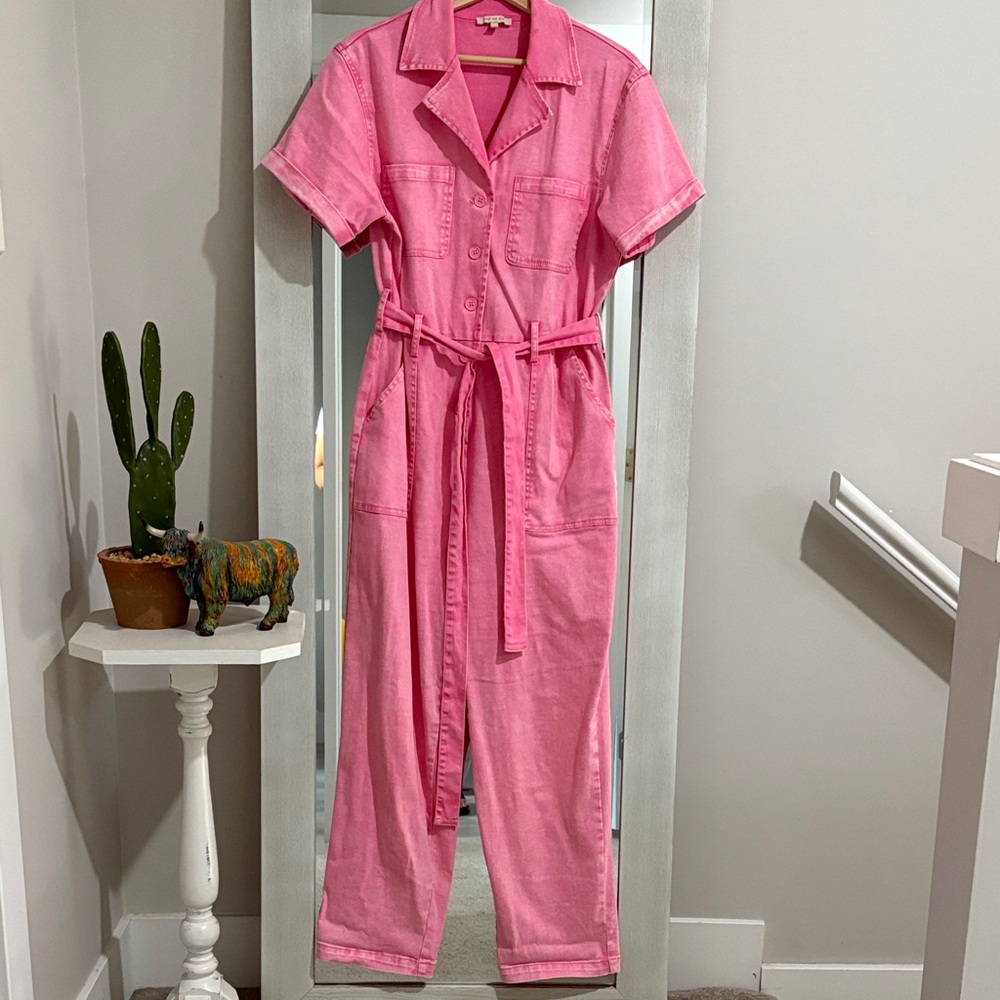 Pink Jumpsuit. Worn once